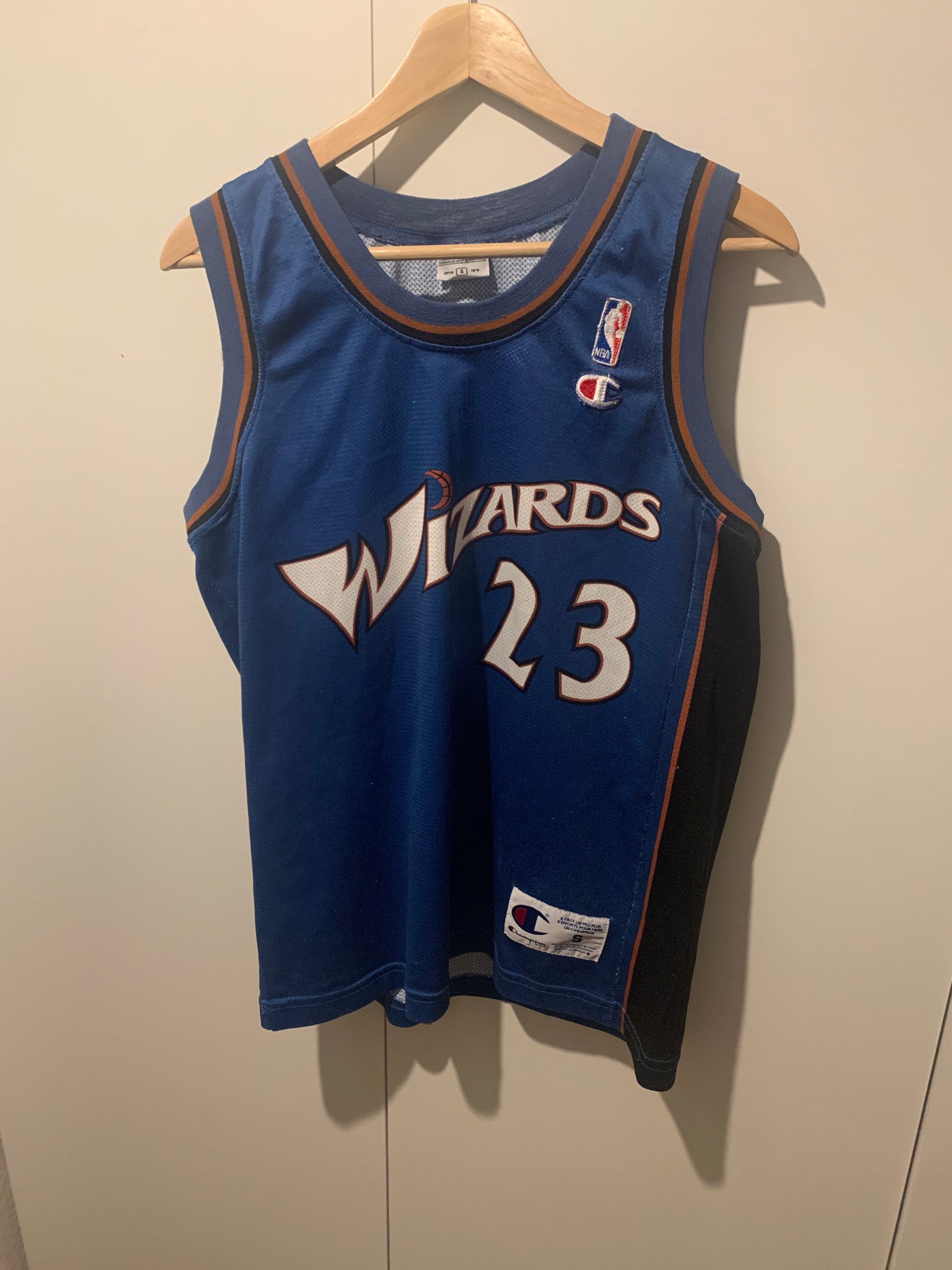 Vintage #23 MICHAEL JORDAN Washington Wizards NBA Champion Jersey 40 – XL3  VINTAGE CLOTHING