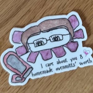 Sticker pieuvre mignonne The Office Phyllis, vinyle imperméable dessiné à la main, gourdes pour ordinateurs portables, collection, cadeaux