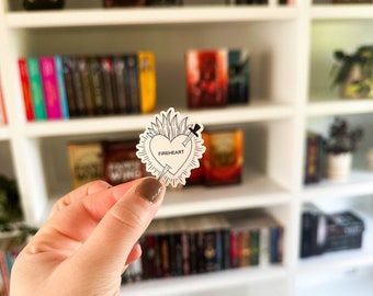 Fireheart Aelin Galathynius Sticker | Bookish Sticker | Throne of Glass Sticker | Kindle Sticker | Kindle Decor
