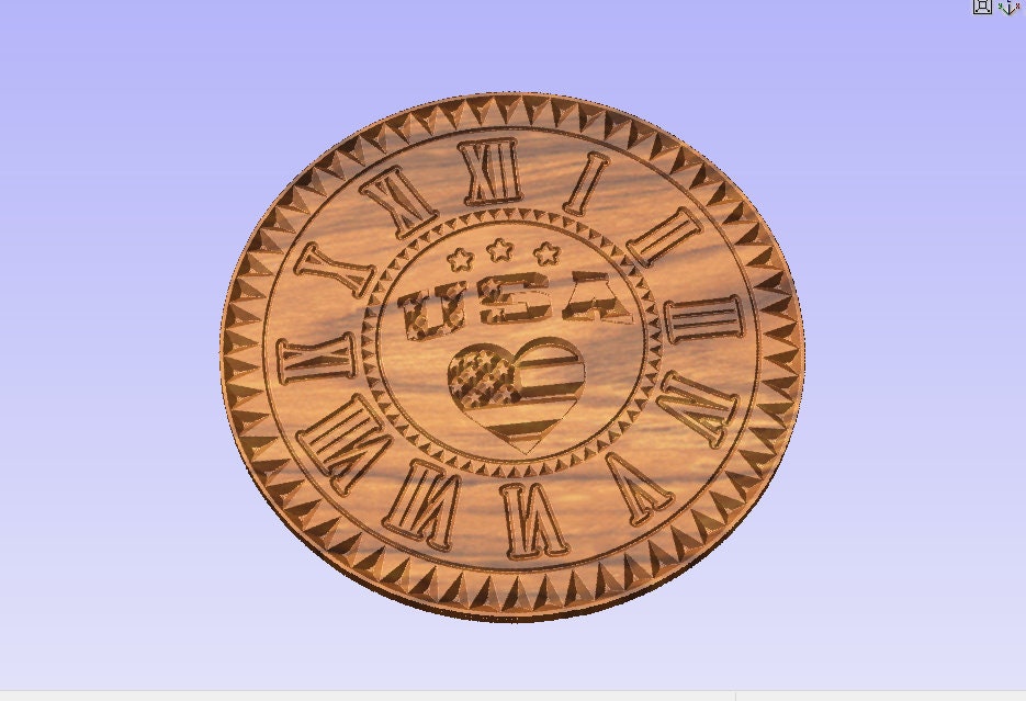 Wall Clock , Cnc File, Cnc Router, Cnc Router for Wood, Plate File, Svg