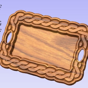 Tray files, Cnc file, cnc router for wood,  cnc, svg,  ai , dxf , pdf
