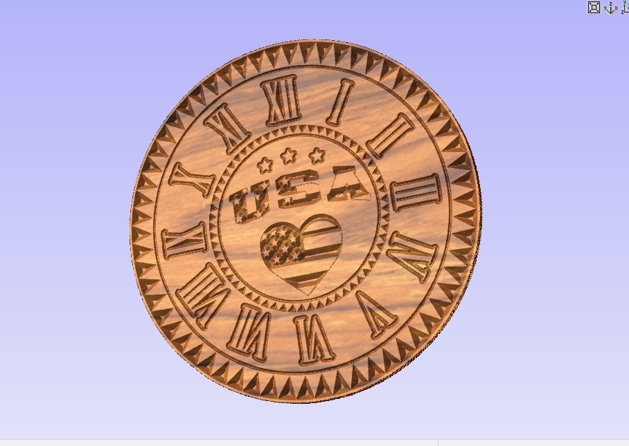 Wall Clock , Cnc File, Cnc Router, Cnc Router for Wood, Plate File, Svg