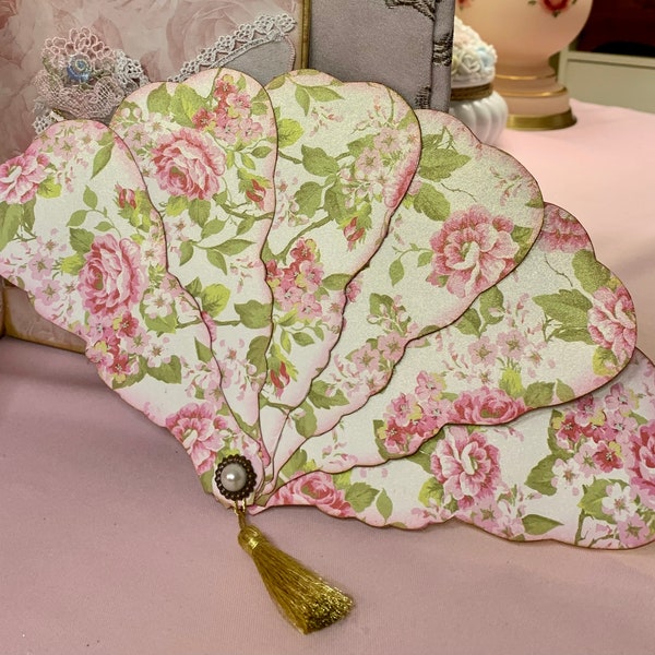 Vintage Hand Fan Etsy