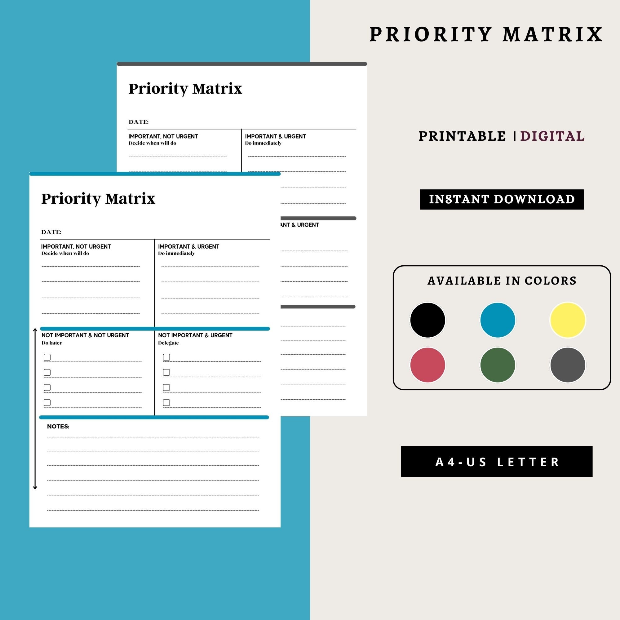 Priority Matrix - Google Workspace Marketplace