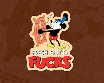 Mickey Mouse Parody - Steamboat Willy - Out Of Fucks Given