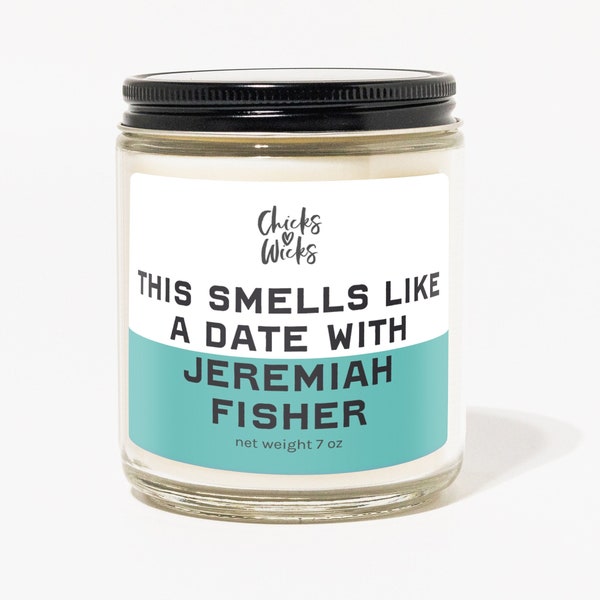 This Smells Like Jeremiah Fisher Candle︱Celebrity candle | Citrus Candle︱Soy Candles︱Musk Candle︱Ozone Candle︱Chicks Love Wicks