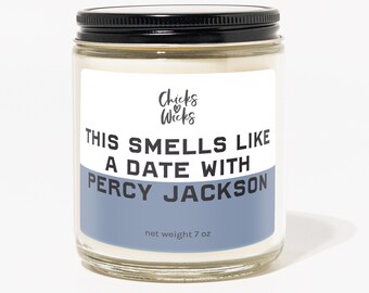This Smells Like Percy Jackson Candle︱Celebrity candle | Book Inspired Candle︱Soy Candle︱Wax Melt︱Scented Candle︱Chicks Love Wicks