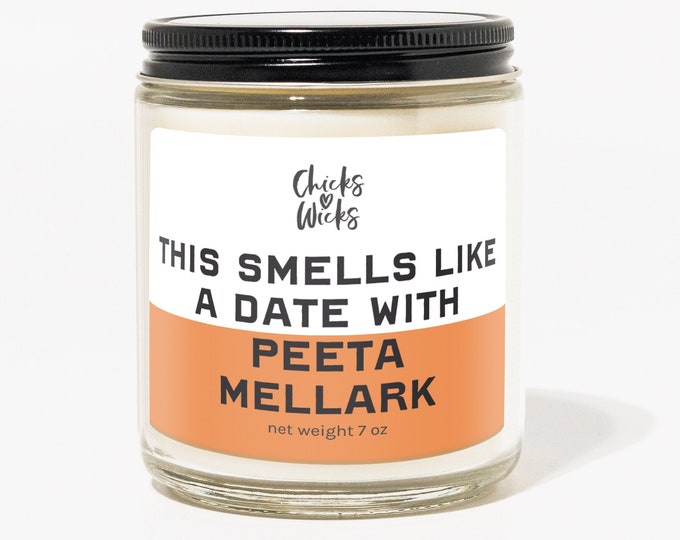 This Smells Like Peeta Mellark Candle︱Celebrity candle | Celebrity Inspired Candle︱Soy Candle︱Wax Melt︱Scented Candle︱Chicks Love Wicks