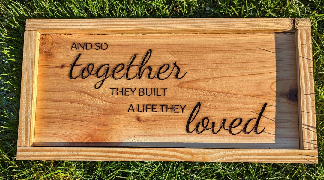 Together Sign - Etsy