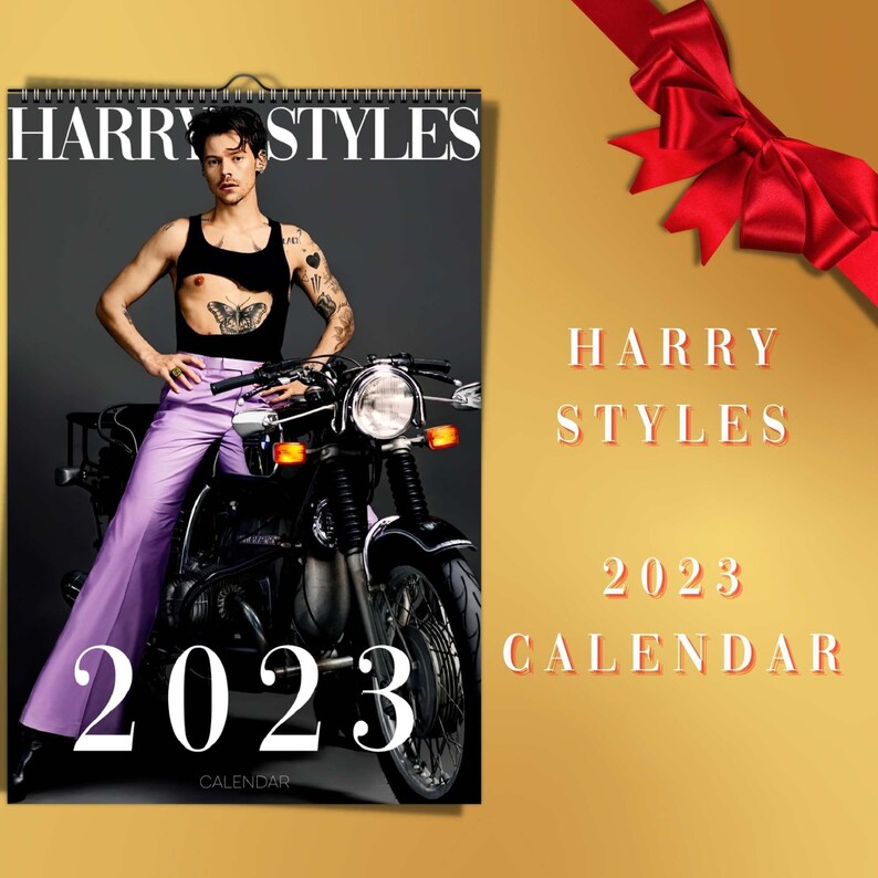 Harry Styles 2023 Calendar Celebrity Calendar Harry s Etsy Canada