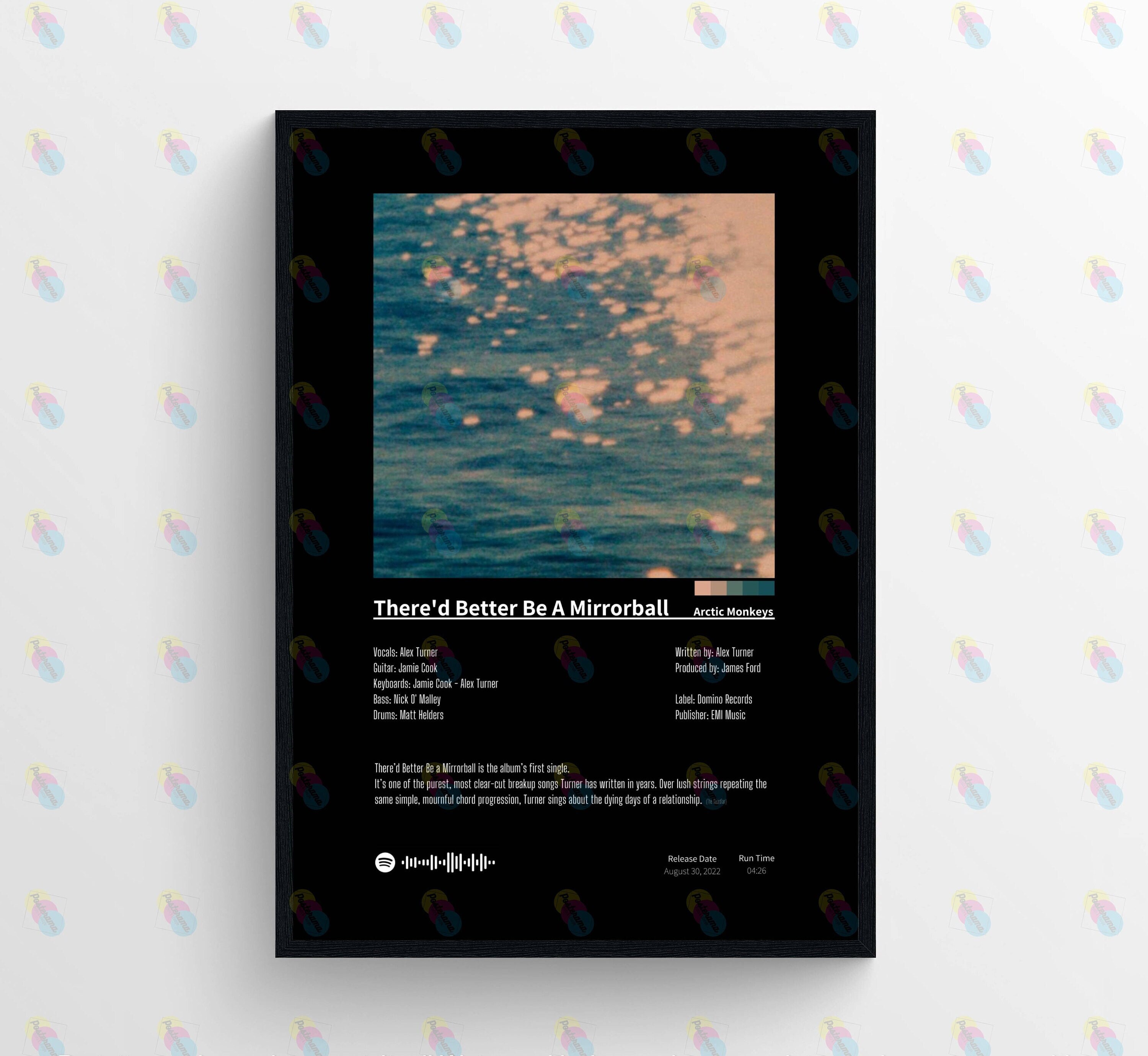 Arctic Monkeys Mirrorball Poster