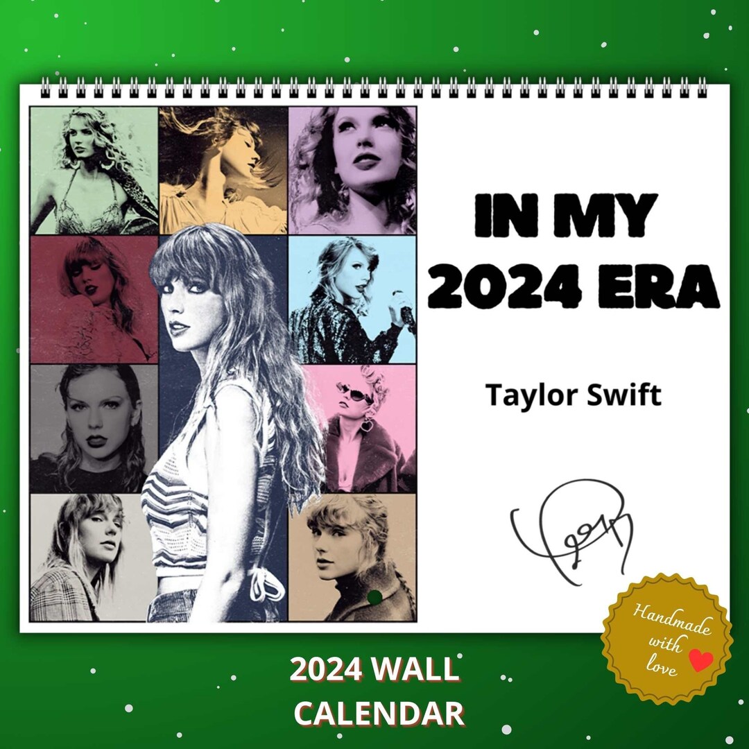 SWIFTIE 2024 Calendar Eras Tour 2024 Wall Calendar Celebrity Calendar