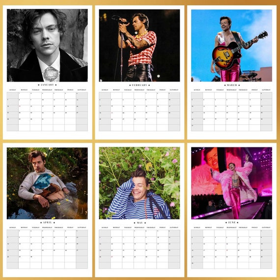 Harry Styles 2022 Calendar