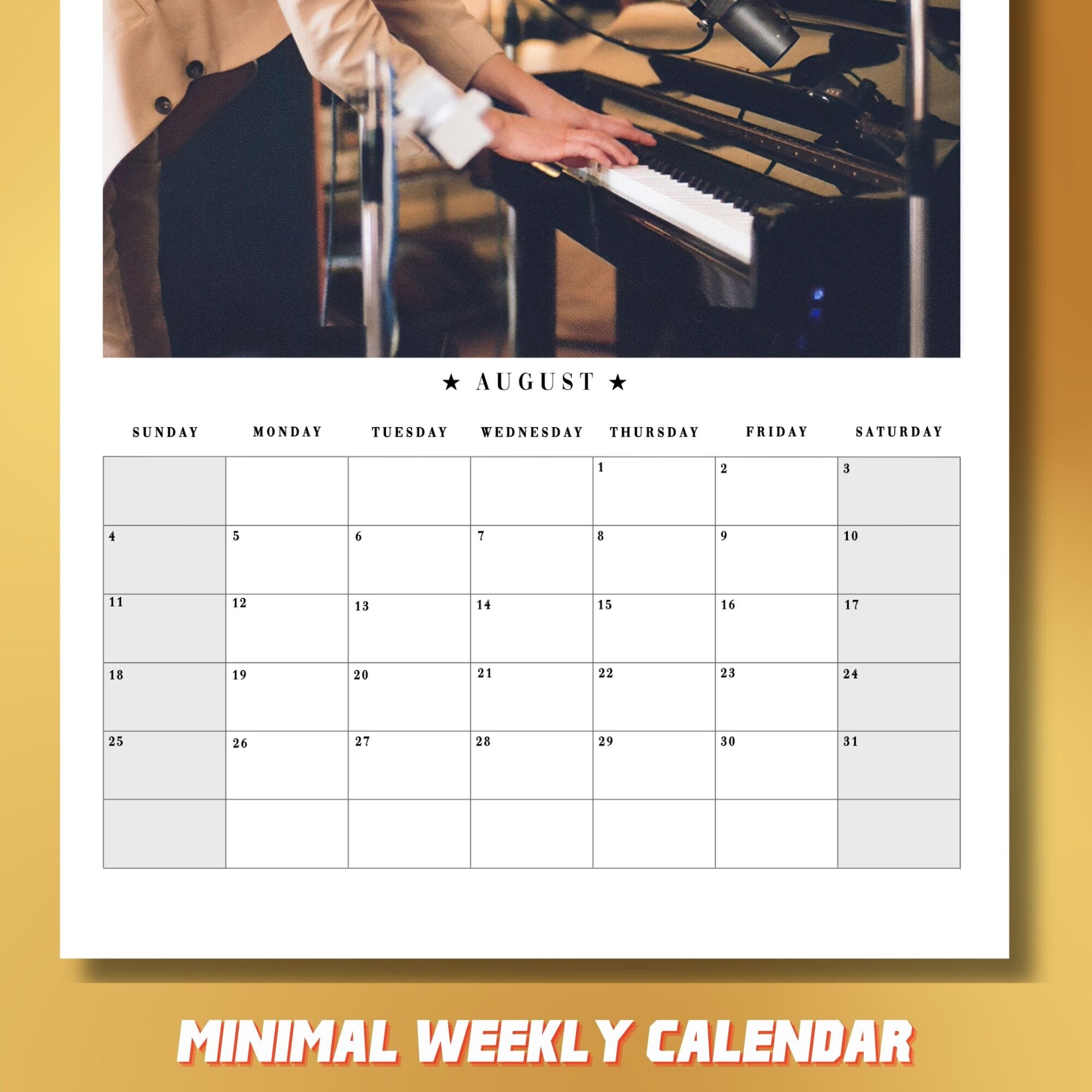 Arctic Monkeys Calendar 2024 AM Merch / Arctic Monkeys Etsy