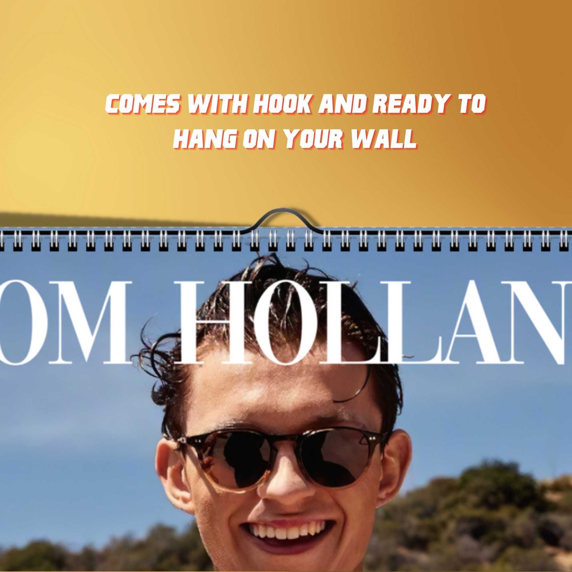 Tom Holland Calendar 2023 Celebrity Calendar Tom Holland Etsy