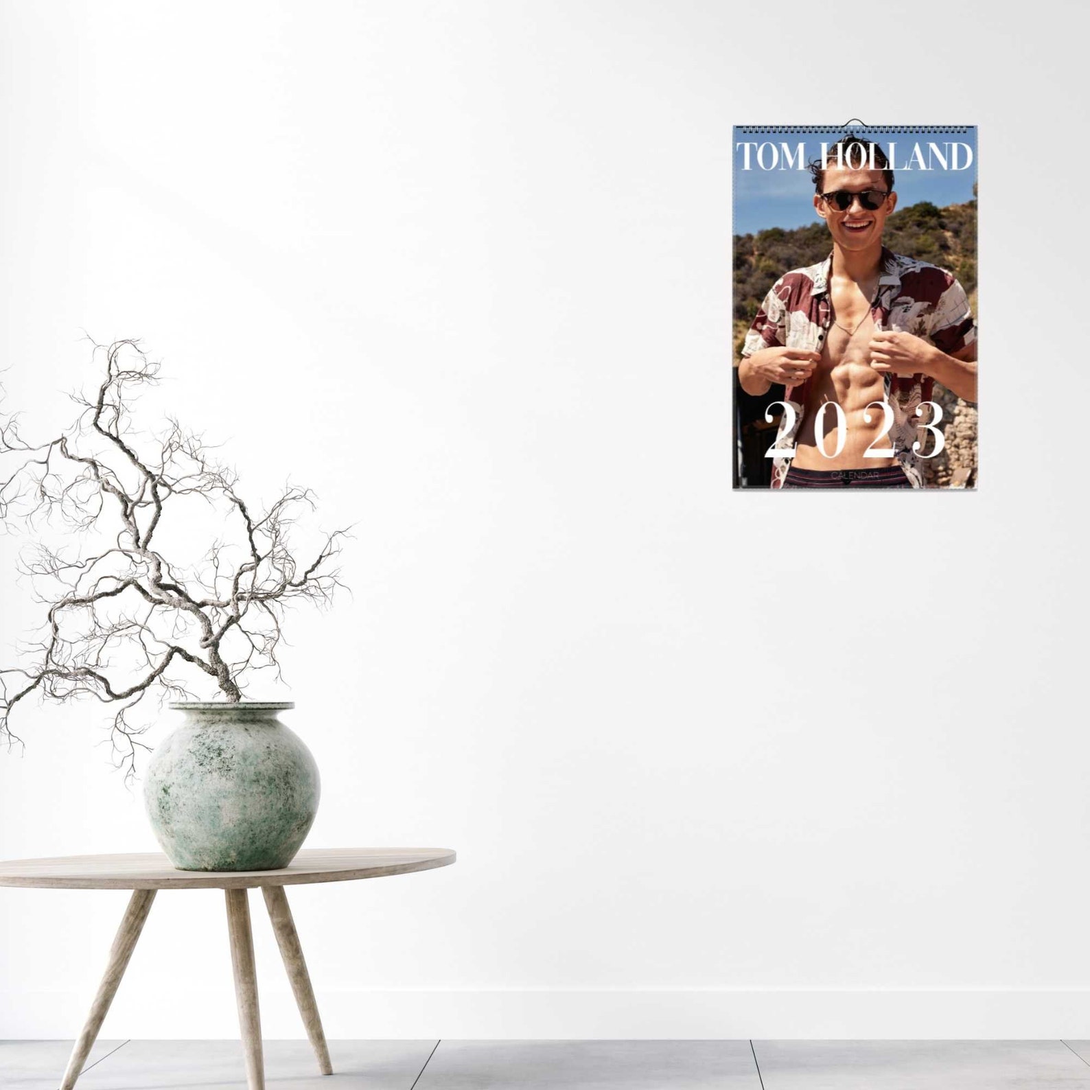 Tom Holland Calendar 2023 Celebrity Calendar Tom Holland Etsy