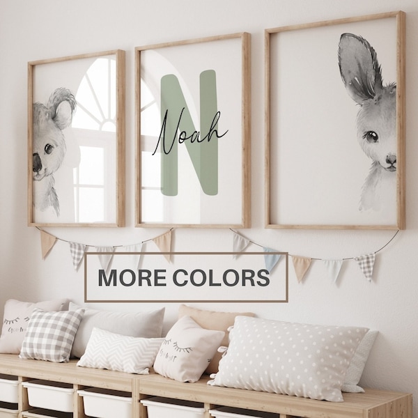Kangaroo Nursery Etsy