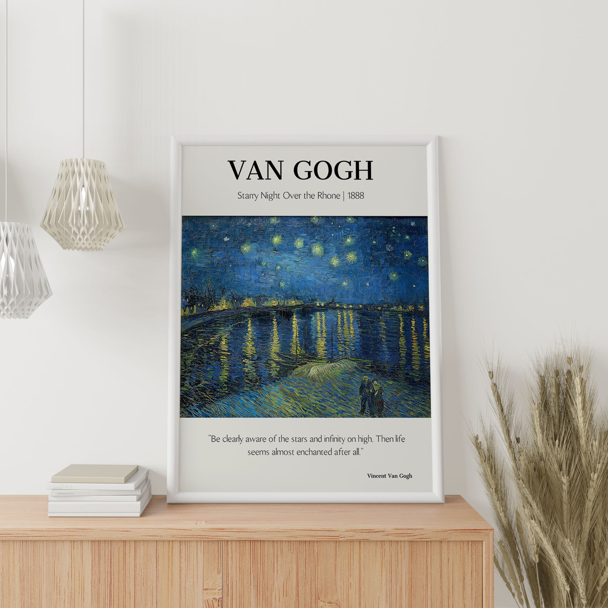 Vincent Van Gogh Print, Sterrennacht, Inspirerend citaat, Van Gogh  Schilderij, Poster, Tentoonstellingsposter, Positief Citaat, Cadeau voor  thuis - Etsy België, image size:2000x2000