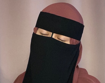 Saudi Niqab with nose thread