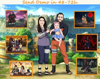 custom anime portrait canada