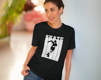 Roller Derby T-Shirt aus Bio-Baumwolle
