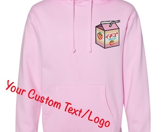 カスタム刺繍パーカー、パーソナライズされたロゴ、カスタムテキストとロゴの追加、カスタム刺繍プルオーバー、カスタム刺繍、モノグラム