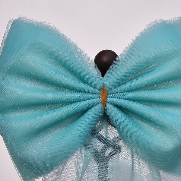 Sea Foam Green, Tulle Wedding Bows, Organza Bow, Home Decor Accents, Kitchen, Bathroom, Gift Basket, Gifts, Easter Spring Summer Glass Ocean