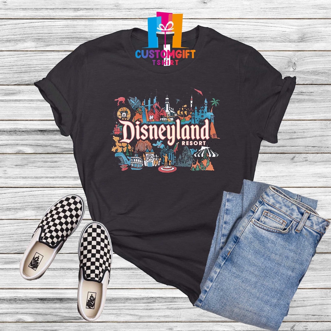 Disneyland Resort Shirt, Retro Shirt, Disney Shirt, Vintage Shirts
