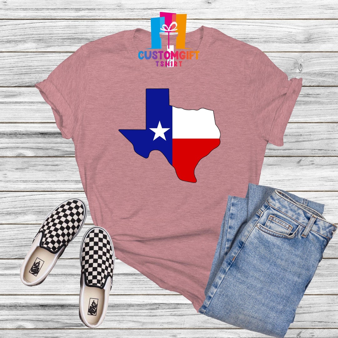 Texas Tshirt Texas Flag Shirt Lone Star Shirt Home Shirt Etsy