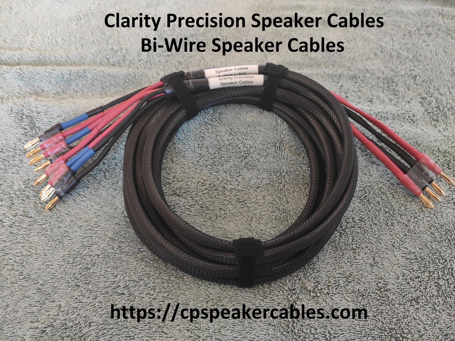 Clarity Precision Ver 2 Handmade Biwire Speaker Cables Hear What You