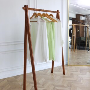 Solid Oak Wood Clothes Rack,clothing Rack,garment Rack,clothes Hanger ...