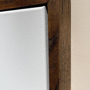 Hardwood Floating Frame Full Assembled,Oak Wood,Minimalist Canvas Frame, Canvas  Frame,For Art Work,Oak Wood Frame,Picture Frame,Custom