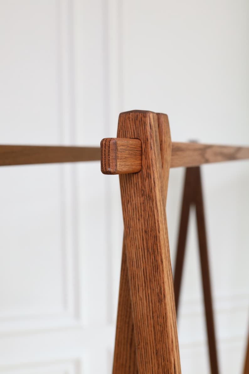 Solid Oak Wood Clothes Rack,clothing Rack,garment Rack,clothes Hanger ...