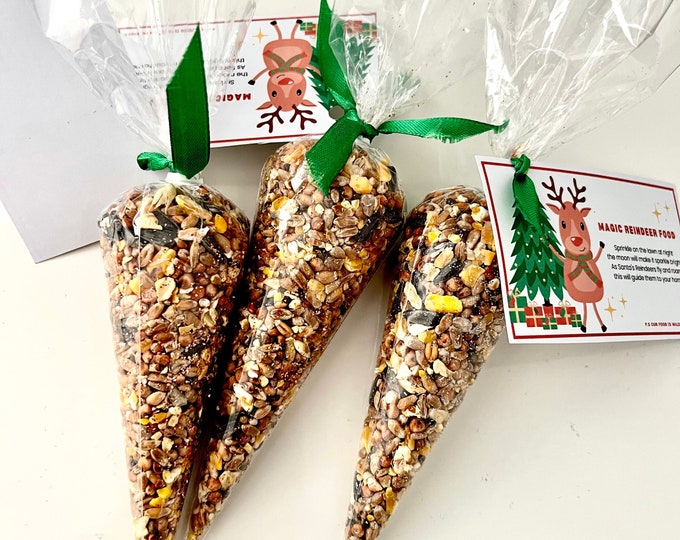 Magical Glitter Reindeer Food, Reindeer Food, Christmas Eve Box Filler
