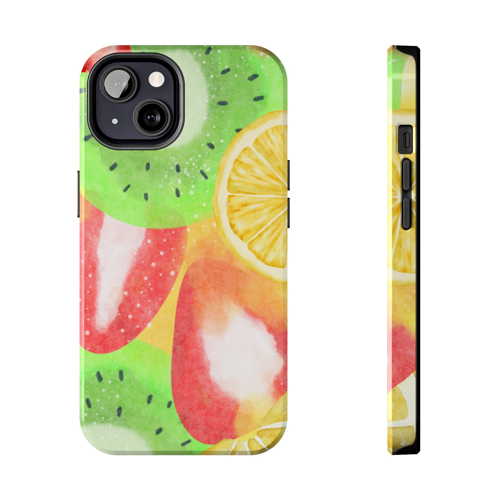 Strawberry Kiwi Lemon Tough Phone Cases IPhone 13 12 11 Pro Max Mini strawberry-kiwi-lemon-tough-phone-cases-iphone-13-12-11-pro-max-mini