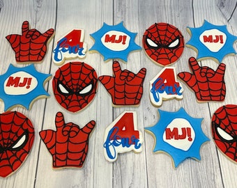 Superhero cookies