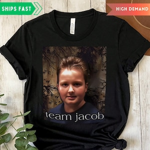 Team Jacob Shirt - Team Gibby vs. Team Edward Fredward - Unisex Jersey Short Sleeve Tee