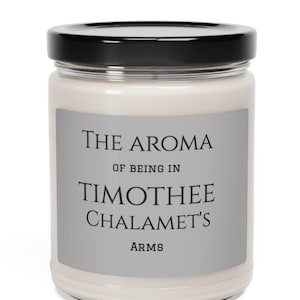 Timothee Chalamet Scented Candle