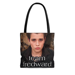 Edward Cullen Tote - Twilight Merch - Team Edward Bag - Tote Bag - Robert Pattinson - Twilight Saga - Birthday Gift - Teen Gift