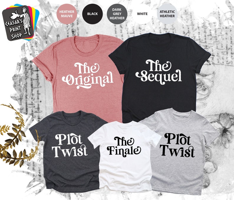 the original and the sequel shirts