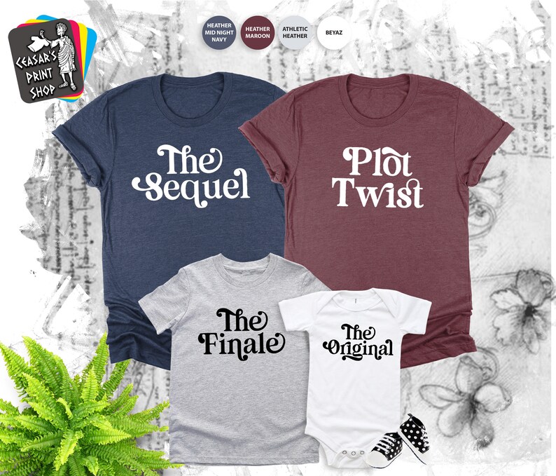 the original and the sequel shirts