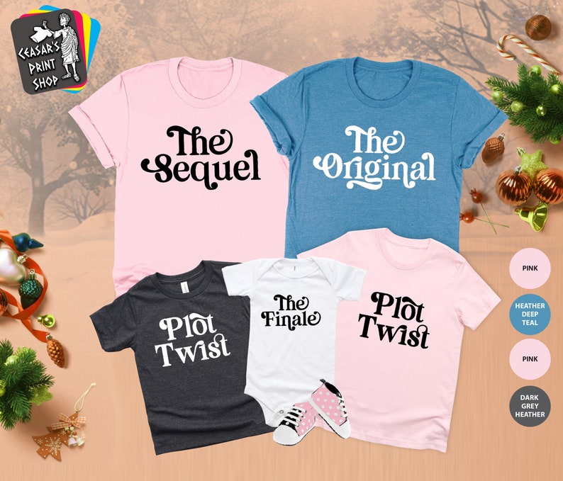 the original and the sequel shirts