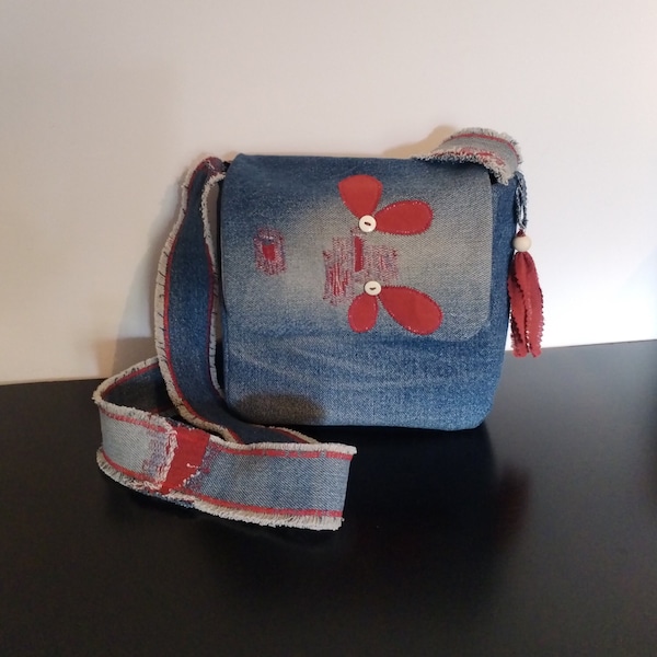 sac besace jean