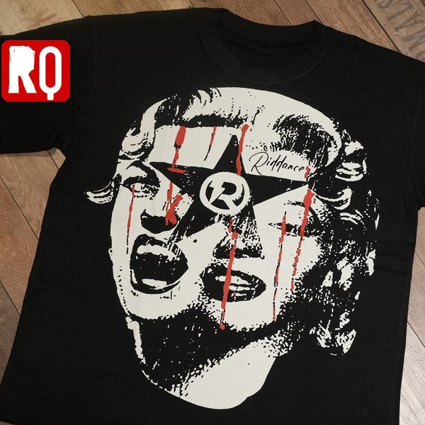 Monroe punk t-shirt, alt fashion, goth, dark aesthetic shirt