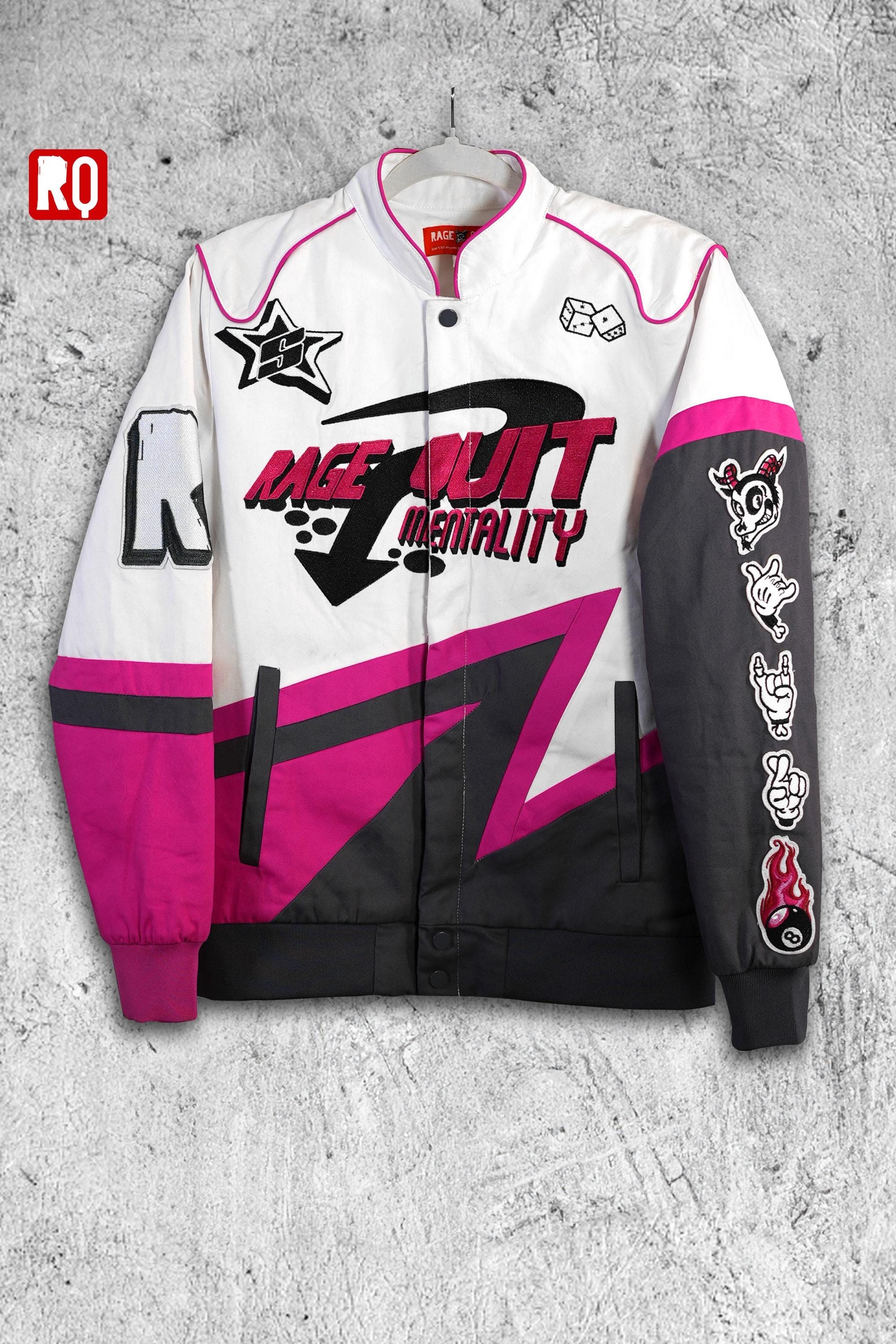 Pink racing jacket - Etsy 日本