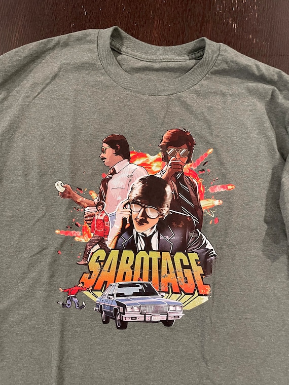 Sabotage Unisex T-shirt for Beastie Boys Fans 90's Y2k Style Shirt