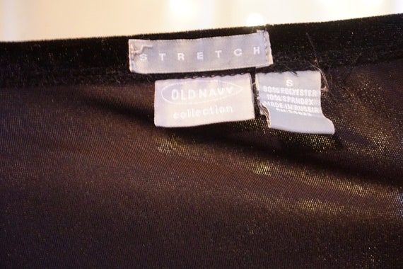 Vintage Black Maxi Skirt Suede Women - image 4