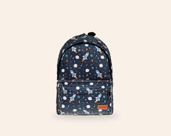 Space, Astronaut Kids Backpack, Toddler Backpack, Preschool Backpack, Gifts for Kids, School Bag, Back to School, Nursery Bags