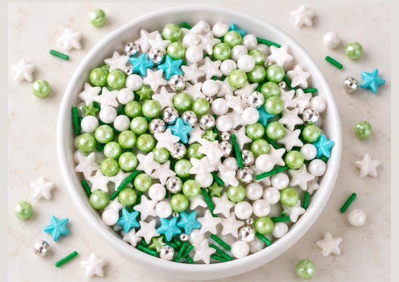 Edible Cake Sprinkles for Birthday Baking Cupcake Toppers Wedding Decoration Christmas Party Supplies Graduation Treats Mothers Day HALAL