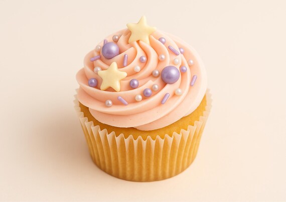 Lilac Edible Sprinkle Mix for Cake Cupcake Bakery Decoration 50g Star Pearls for Hen Party Baby Shower Bachelorette Theme Desserts HALAL